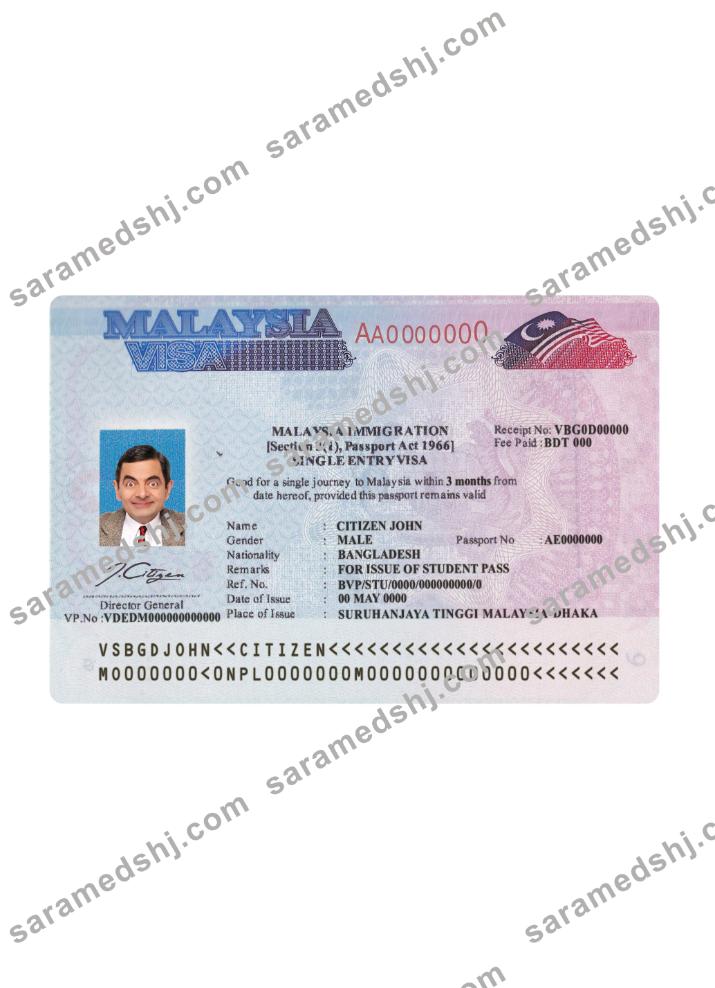Malaysia travel visa